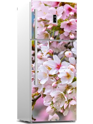 Tilki Dünyası Buzdolabı Kapağı Kaplama Sticker 0157