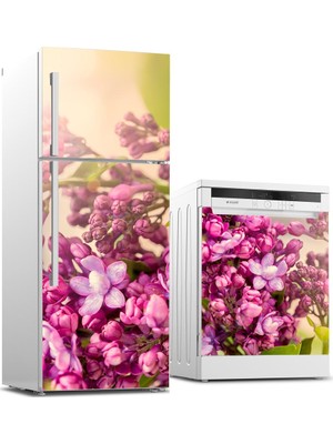 Tilki Dünyası Buzdolabı ve Bulaşık Makinesi Takım Sticker 0099