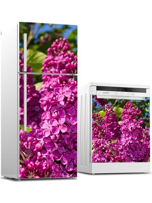 Tilki Dünyası Buzdolabı ve Bulaşık Makinesi Takım Sticker 0142