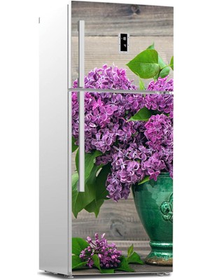 Tilki Dünyası Buzdolabı Kapağı Kaplama Sticker 0179