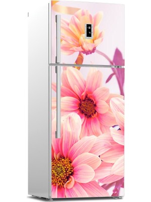 Tilki Dünyası Buzdolabı Kapağı Kaplama Sticker 0263