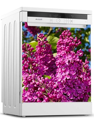 Tilki Dünyası Bulaşık Makinesi Kapak Sticker 0156