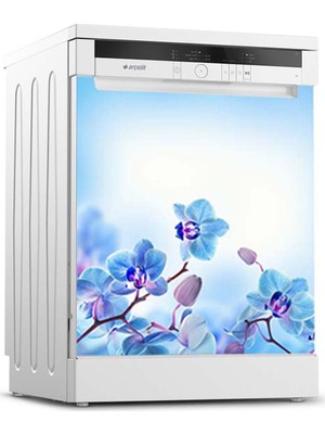 Tilki Dünyası Bulaşık Makinesi Kapak Sticker 0157