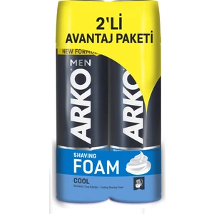 Men Cool Tıraş Köpüğü 2’li Avantaj Paketi (2x200 ml)