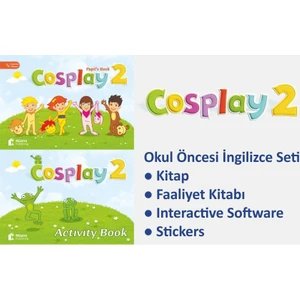 Cosplay 2 Okul Öncesi İngilizce Eğitim Seti + Software