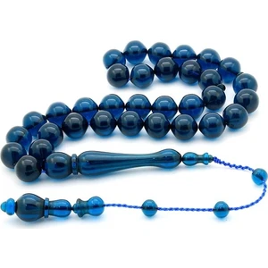 Rd Ekoavm 10 mm İri Taneli Polonya Kehribar Tesbih - Petrol