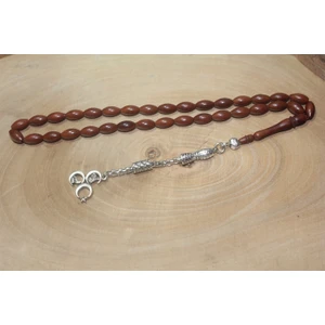 Rd Ekoavm Tek Püskül Üç Hilal Uçlu Arpa Kesim 6 mm Kuka Tespih Rdt1205