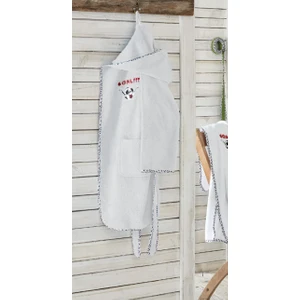 Funny Football Erkek Çocuk Bornozu Beyaz 11-12 Yaş