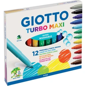 Turbo Maxi Keçe Uçlu Kalem 12'li