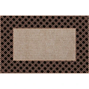 B'Home B'Home Rattan Kapı Önü Paspas Halılı 45x70 cm Bronz