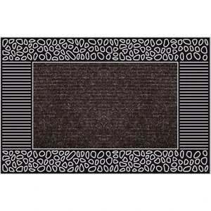 B'Home B'Home Pebbles Kapı Önü Paspas Halılı 45x70 cm Gümüş