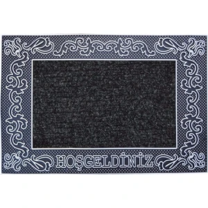 B'Home B'Home Saray Kapı Önü Paspas Halılı 45x70 cm Gümüş