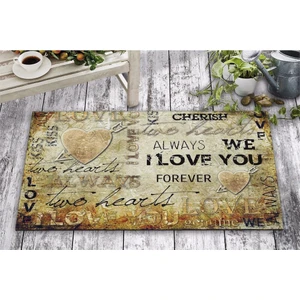 Olunca Always Forever Tasarım Kapı Önü ve Ev İçi Paspas 45x75 cm