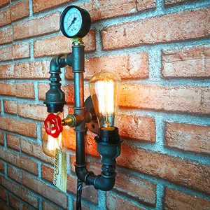 Manometreli 2 Ampullü Duvar Lambası - DLDL01101