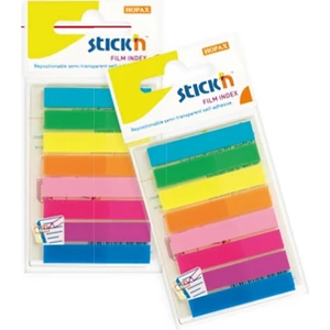 Stickn 45x8 mm Neon 8 Renk Film Ayraç 20 Yaprak
