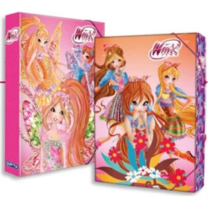 Winx Lastikli Kutu Klasör 25x35cm