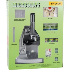 Işıklı Mikroskop Seti 600x TF-L600