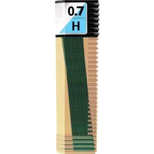 Klasik Kalem Ucu 0,7mm H 12 Adet Tüp İçinde Yeşil Renkli Kalem Uçları