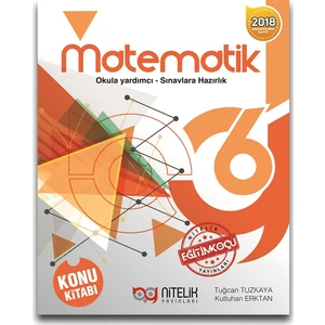 Nitelik Yayınları 6. Sınıf Matematik Konu Kitabı - Gökhan Önel