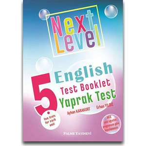 Palme Yayıncılık 5. Sınıf Next Level English Test Booklet Yaprak Test