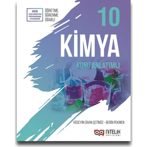 Nitelik Yayınları 10. Sınıf Kimya Konu Anlatımı - Hüseyin Cihan Çetinöz