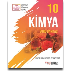 Nitelik Yayınları 10. Sınıf Kimya Soru Bankası - Hüseyin Cihan Çetinöz