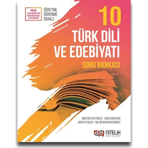 Nitelik Yayınları 10. Sınıf Türk Dili ve Edebiyatı Soru Bankası - Mustafa Ceydilek