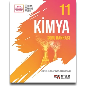 Nitelik Yayınları 11. Sınıf Kimya Soru Bankası - Hüseyin Cihan Çetinöz