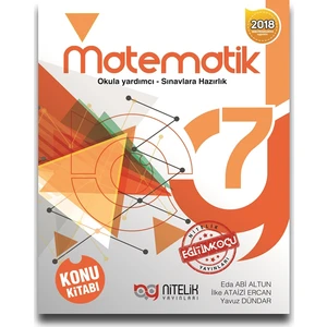 Nitelik Yayınları 7. Sınıf Matematik Konu Kitabı