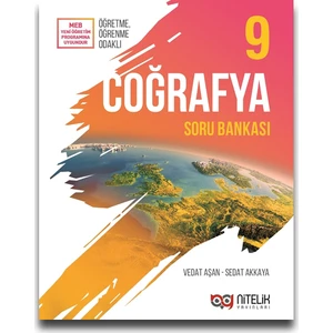 Nitelik Yayınları 9. Sınıf Coğrafya Soru Bankası - vedat Aşan