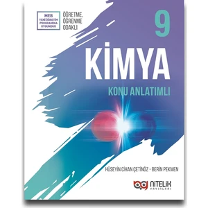 Nitelik Yayınları 9. Sınıf Kimya Konu Anlatımı - Hüseyin Cihan Çetinöz