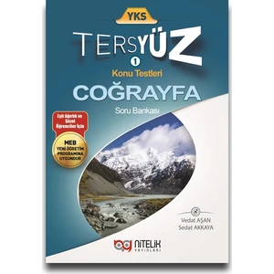 Nitelik Yayınları AYT Coğrafya Tersyüz Soru Bankası