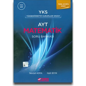 Esen Yayınları AYT Matematik Soru Bankası Mavi Seri