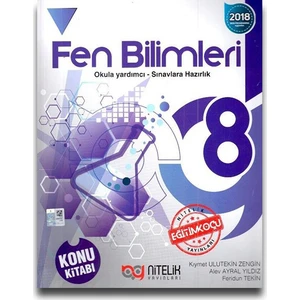Nitelik Yayınları 8. Sınıf Fen Bilimleri Konu Kitabı - Feridun Tekin