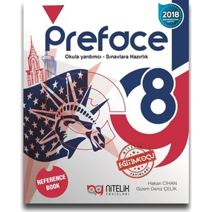 Nitelik Yayınları 8. Sınıf Preface Reference Book - Hakan Cihan - Gizem Deniz