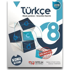 Nitelik Yayınları 8. Sınıf Türkçe Konu Kitabı - Gökmen Yamaner