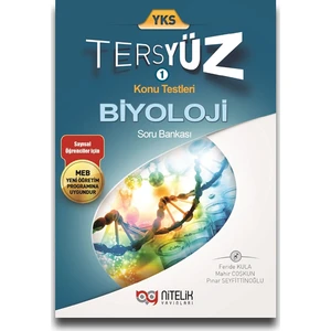 Nitelik Yayınları TYT - AYT Biyoloji Tersyüz Soru Bankası
