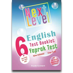 Palme Yayıncılık 6. Sınıf Next Level English Test Booklet Yaprak Test
