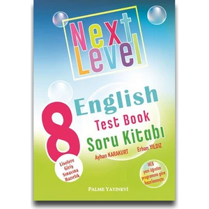 Palme Yayıncılık 8. Sınıf Next Level English Testbook Soru Kitabı