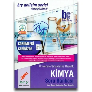 Bry Birey Eğitim Yayınları B Serisi Kimya Soru Bankası Orta Düzey