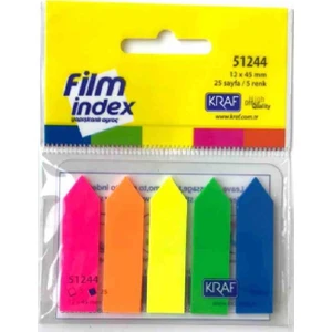 Film index Ok Şekilli 5 Renk 51244