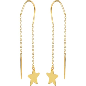 Altın Yıldız Küpe