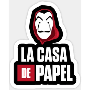 Areksan La Casa de Papel Sticker 13 cm