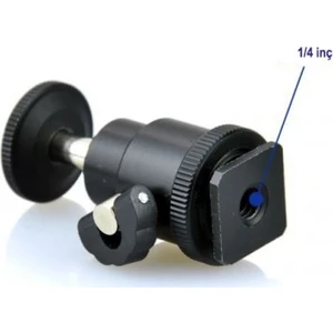 Tripod Monopod Ve Hot Shoe İçin Mini Kafa