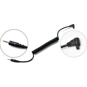 Dslr Kumandaları İçin Canon Uyumlu C8 C3 N3 Adaptör Kablo Spiral
