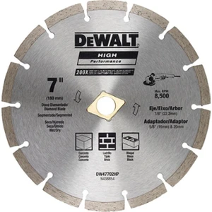 Dw47702Hp 180Mm Segmanlı Elmas Disk-Dewal