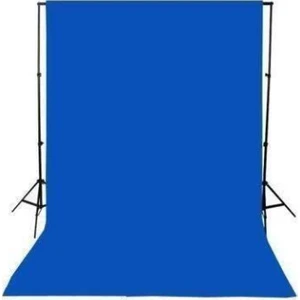 Chromakey- Blue Screen-Bluebox Mavi Fon Perde(3 X 6M)