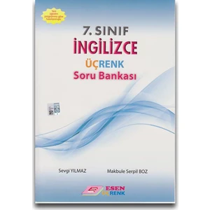 Esen Üçrenk Yayınları 7. Sınıf İngilizce  Soru Bankası