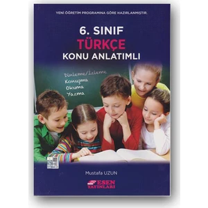 Esen Yayınları 6. Sınıf Türkçe Konu Anlatımlı