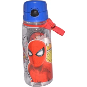 Hakan Çanta Spider-Man 500 ml Kırılmaz Gövde Şeffaf Matara 78748